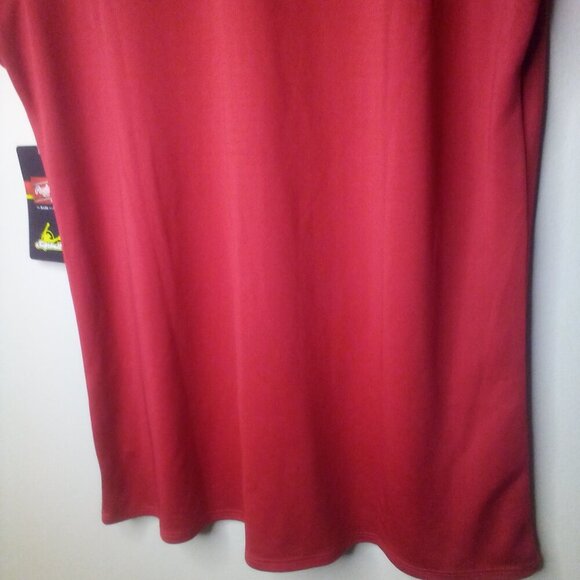 Rawlings Shirt Women L Softball Baseball Short Sleeve Active Athletic Red - Picture 14 of 14